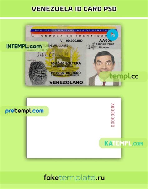 venezuela new smart-card id|venezuelan identity card.